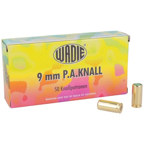 Amunicja hukowa pistoletowa WADIE 9mm P.A.Knall 50szt (845644) Amunicja hukowa pistoletowa WADIE 9mm P.A.Knall 50szt (845644)
