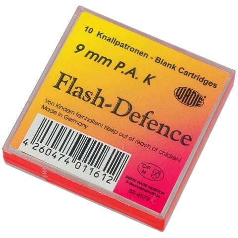 Amunicja hukowa pistoletowa WADIE Flash-Defence 9mm P.A. 10szt (845001) Amunicja hukowa pistoletowa WADIE Flash-Defence 9mm P.A. 10szt (845001)