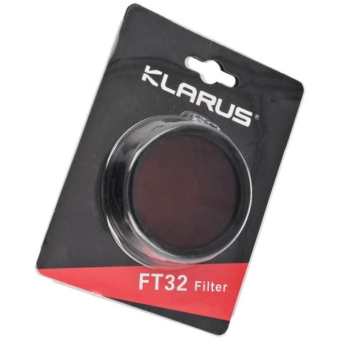 Filtr do latarek Klarus XT32 czerwony (FT32 RD) Filtr do latarek Klarus XT32 czerwony (FT32 RD)
