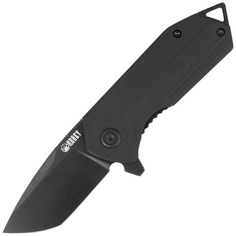 Nóż Kubey Knife Campe, Black G10, Dark Stonewashed D2 (KU203J) Nóż Kubey Knife Campe, Black G10, Dark Stonewashed D2 (KU203J)