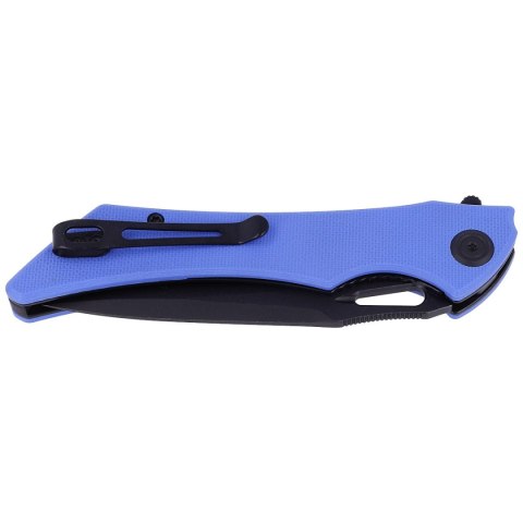 Nóż Kubey Knife Raven, Blue G10, Dark Stonewashed AUS-10 by Jelly Jerry (KB245H) Nóż Kubey Knife Raven, Blue G10, Dark Stonewashed AUS-10 by Jelly Jerry (KB245H)