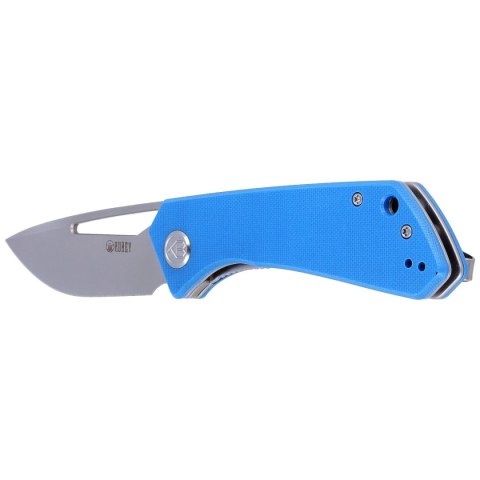Nóż Kubey Knife Thalia, Blue G10, Bead Blasted D2 (KU331B)