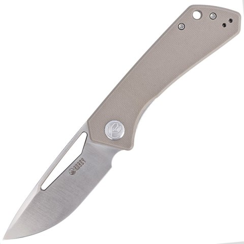 Nóż Kubey Knife Thalia, Tan G10, Satin D2 (KU331F) Nóż Kubey Knife Thalia, Tan G10, Satin D2 (KU331F)