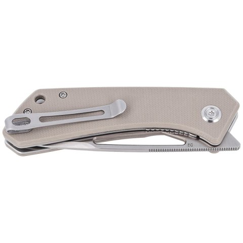 Nóż Kubey Knife Thalia, Tan G10, Satin D2 (KU331F) Nóż Kubey Knife Thalia, Tan G10, Satin D2 (KU331F)