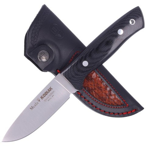 Nóż Muela Kodiak Black Micarta, Satin RWL34 (KODIAK-10M.D) Nóż Muela Kodiak Black Micarta, Satin RWL34 (KODIAK-10M.D)