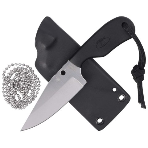 Nóż Spyderco Subway Bowie Black FRN, Satin Plain LC200N by Fred Perrin (FB48PBK) Nóż Spyderco Subway Bowie Black FRN, Satin Plain LC200N by Fred Perrin (FB48PBK)