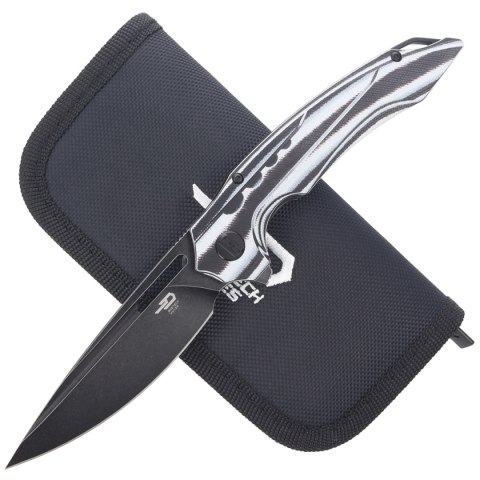 Nóż składany Bestech Ornetta Carbon Fiber / White G10, Black Stonewash N690 by Kombou (BL02D) Nóż składany Bestech Ornetta Carbon Fiber / White G10, Black Stonewash N690 by Kombou (BL02D)