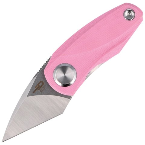 Nóż składany Bestech Tulip Pink G10, Satin / Stonewash 14C28N by Ostap Hel (BG38E) Nóż składany Bestech Tulip Pink G10, Satin / Stonewash 14C28N by Ostap Hel (BG38E)