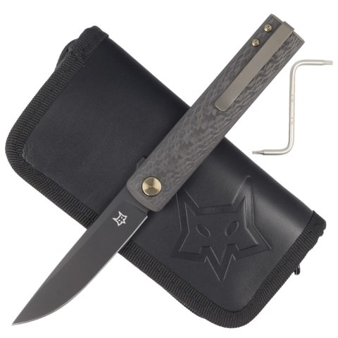 Nóż składany FOX Chnops Carbon Fiber, PVD M390 by Riccardo Gobbato (FX-543 CFBR) Nóż składany FOX Chnops Carbon Fiber, PVD M390 by Riccardo Gobbato (FX-543 CFBR)