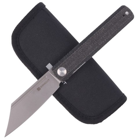 Nóż składany Sencut Bronte Black Micarta, Gray Stonewashed 9Cr18MoV (SA08A) Nóż składany Sencut Bronte Black Micarta, Gray Stonewashed 9Cr18MoV (SA08A)