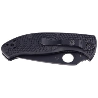 Nóż składany Spyderco Tenacious FRN Black, Black Blade Spyder 8Cr13MoV (C122PSBBK)