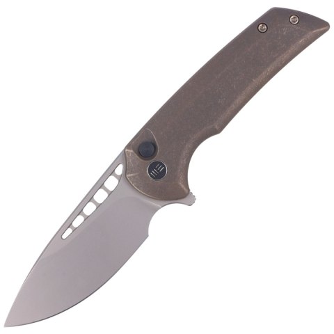 Nóż składany WE Knife Mini Malice Bronze Titanium, Silver Bead Blasted CPM 20CV by Ferrum Forge (WE054BL-4) Nóż składany WE Knife Mini Malice Bronze Titanium, Silver Bead Blasted CPM 20CV by Ferrum Forge (WE054BL-4)