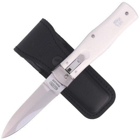 Nóż sprężynowy Mikov Predator White ABS, Mirror (241-NH-1/KP WHITE) Nóż sprężynowy Mikov Predator White ABS, Mirror (241-NH-1/KP WHITE)