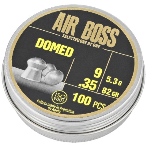 Śrut Apolo Air Boss Domed 9 mm, 100 szt. 5.30g/82.0gr (30400) Śrut Apolo Air Boss Domed 9 mm, 100 szt. 5.30g/82.0gr (30400)