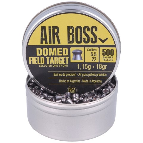 Śrut Apolo Air Boss Domed Field Target 5.52 mm, 500 szt. 1.15g/18.0gr (30205-2) Śrut Apolo Air Boss Domed Field Target 5.52 mm, 500 szt. 1.15g/18.0gr (30205-2)