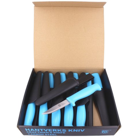 Zestaw 12 szt noży Eyeson by Lindbloms Craftman's Knife Light Blue Carbon 100mm (VT-860HBx12) Zestaw 12 szt noży Eyeson by Lindbloms Craftman's Knife Light Blue Carbon 100mm (VT-860HBx12)