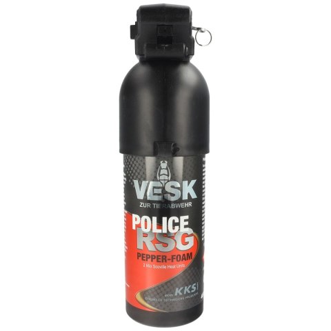 Gaz pieprzowy KKS VESK RSG Police Foam 2mln SHU, Stream 400ml (12400-F)