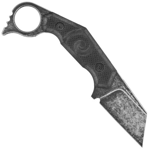 Nóż FOX Toa Karambit Black G10, Black Idroglider N690Co by Jared Wihongi (FX-652) Nóż FOX Toa Karambit Black G10, Black Idroglider N690Co by Jared Wihongi (FX-652)