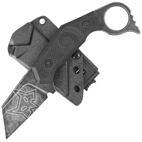 Nóż FOX Toa Karambit Black G10, Black Idroglider N690Co by Jared Wihongi (FX-652) Nóż FOX Toa Karambit Black G10, Black Idroglider N690Co by Jared Wihongi (FX-652)