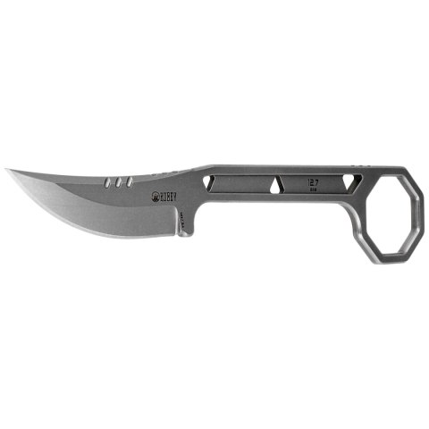 Nóż Kubey Knife 12.7 Trailing Steel Handle, Bead Blasted 14C28N by HYDRA Design (KU362) Nóż Kubey Knife 12.7 Trailing Steel Handle, Bead Blasted 14C28N by HYDRA Design (KU362)