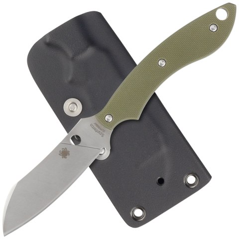 Nóż Spyderco Stok Drop Point Olive Drab G10, Satin 8Cr13MoV by Sjoerd Stok (FB50GOD) Nóż Spyderco Stok Drop Point Olive Drab G10, Satin 8Cr13MoV by Sjoerd Stok (FB50GOD)