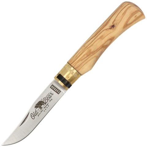 Nóż składany Antonini Old Bear Classical L Olive Wood, Satin C70 (9306/21_LU) Nóż składany Antonini Old Bear Classical L Olive Wood, Satin C70 (9306/21_LU)