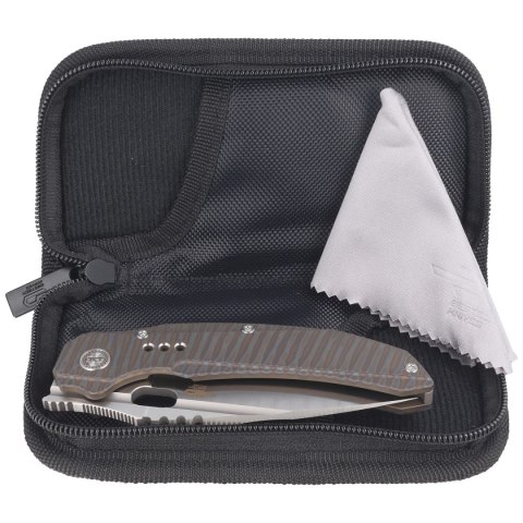 Nóż składany Bestech Exploit Tiger Texture Titanium, Satin CPM S35VN by Todd Knife and Tool (BT2005D) Nóż składany Bestech Exploit Tiger Texture Titanium, Satin CPM S35VN by Todd Knife and Tool (BT2005D)