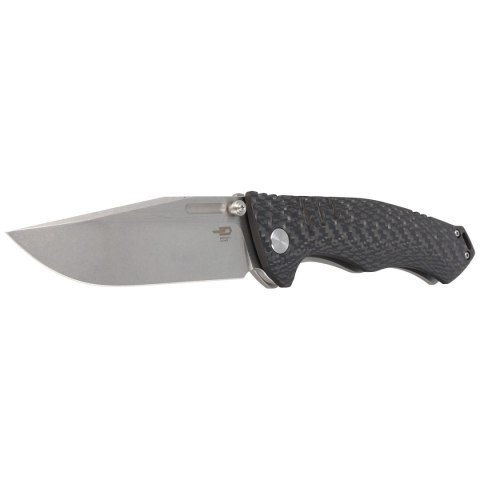 Nóż składany Bestech Keen II Black Titanium/Carbon Fiber, Stonewashed/Satin CPM S35VN by Koens Craft (BT2301A)