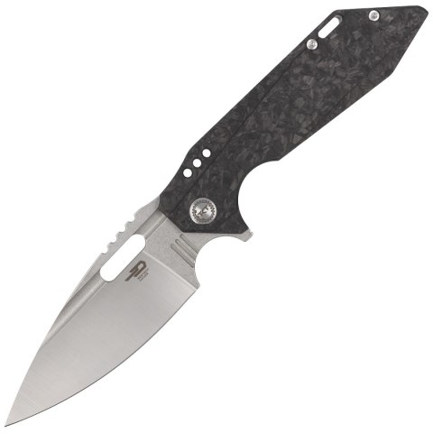 Nóż składany Bestech Shodan Grey Titanium / Carbon Fiber, Stonewash / Satin CPM S35VN by Todd Knife and Tool (BT1910C) Nóż składany Bestech Shodan Grey Titanium / Carbon Fiber, Stonewash / Satin CPM S35VN by Todd Knife and Tool (BT1910C)