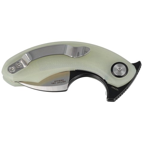 Nóż składany Bestech Strelit Jade G10, Satin/Black Stonewashed 14C28N by Ostap Hel (BG52B-2) Nóż składany Bestech Strelit Jade G10, Satin/Black Stonewashed 14C28N by Ostap Hel (BG52B-2)