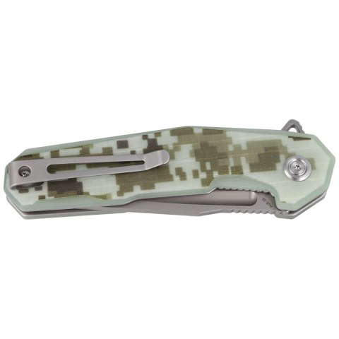 Nóż składany Kubey Carve Camo G10, Bead Blasted AUS-10 (KB237H) Nóż składany Kubey Carve Camo G10, Bead Blasted AUS-10 (KB237H)