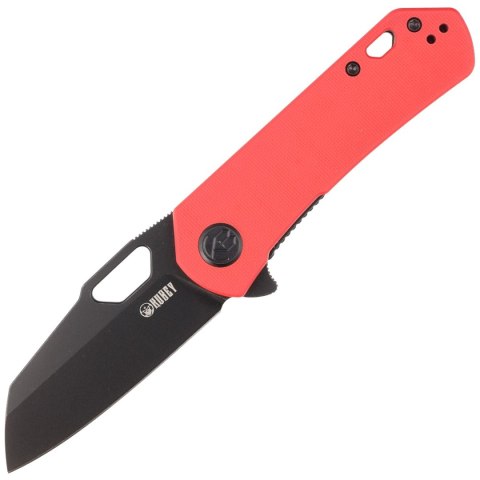 Nóż składany Kubey Knife Duroc Red G10, Black Stonewashed AUS-10 by Colin Maisonpierre (KU332F) Nóż składany Kubey Knife Duroc Red G10, Black Stonewashed AUS-10 by Colin Maisonpierre (KU332F)