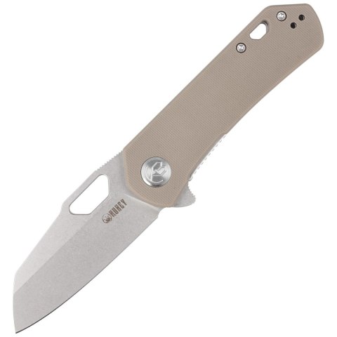 Nóż składany Kubey Knife Duroc Tan G10, Bead Blasted AUS-10 by Colin Maisonpierre (KU332K) Nóż składany Kubey Knife Duroc Tan G10, Bead Blasted AUS-10 by Colin Maisonpierre (KU332K)