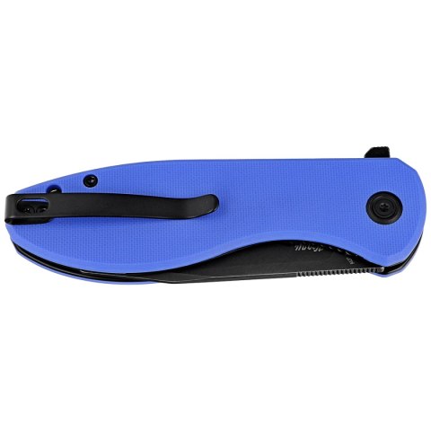 Nóż składany Kubey Knife Master Chief Blue G10, Blackwashed AUS-10 by Keanu Alfaro (KU358G) Nóż składany Kubey Knife Master Chief Blue G10, Blackwashed AUS-10 by Keanu Alfaro (KU358G)