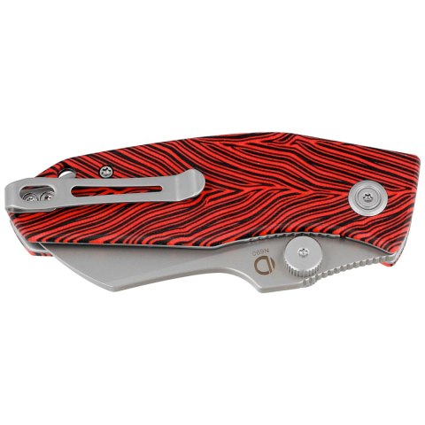 Nóż składany Kubey Knife Monsterdog Black/Red G10, Bead Blasted N690 by Dmitry Osarenko (KU337F) Nóż składany Kubey Knife Monsterdog Black/Red G10, Bead Blasted N690 by Dmitry Osarenko (KU337F)