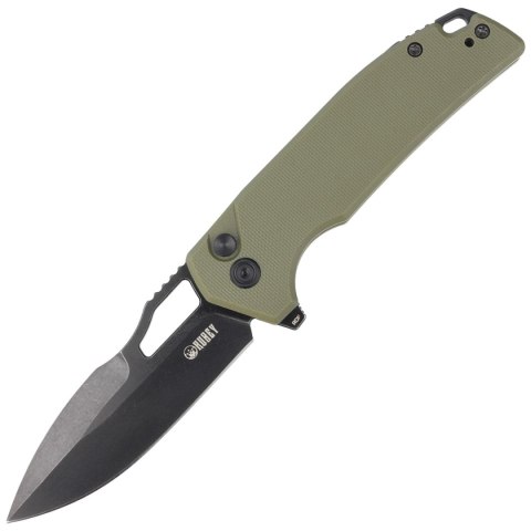 Nóż składany Kubey Knife RDF Green G10, Blackwash AUS-10 by HYDRA Design (KU316B) Nóż składany Kubey Knife RDF Green G10, Blackwash AUS-10 by HYDRA Design (KU316B)