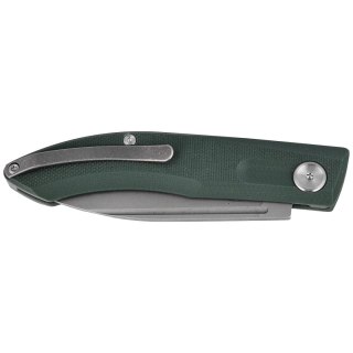 Nóż składany Real Steel Stella Green G10, Greywash VG-10 by Poltergeist Works (7054)