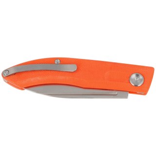 Nóż składany Real Steel Stella Orange G10, Stonewash VG-10 by Poltergeist Works (7052)