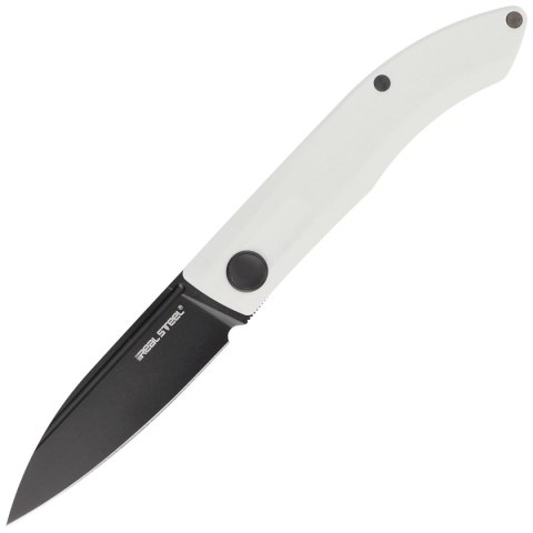 Nóż składany Real Steel Stella White G10, Blackwash VG-10 by Poltergeist Works (7051BW) Nóż składany Real Steel Stella White G10, Blackwash VG-10 by Poltergeist Works (7051BW)
