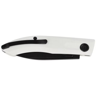 Nóż składany Real Steel Stella White G10, Blackwash VG-10 by Poltergeist Works (7051BW)