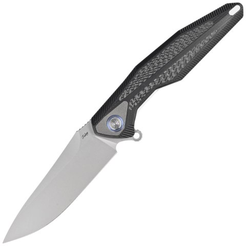 Nóż składany RikeKnife Tulay Integral Black G10/Carbon Fiber, Satin 154CM (RK-TULAY-B/CF) Nóż składany RikeKnife Tulay Integral Black G10/Carbon Fiber, Satin 154CM (RK-TULAY-B/CF)