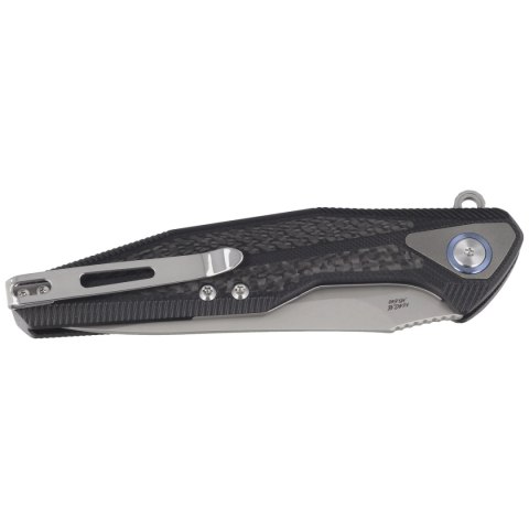 Nóż składany RikeKnife Tulay Integral Black G10/Carbon Fiber, Satin 154CM (RK-TULAY-B/CF) Nóż składany RikeKnife Tulay Integral Black G10/Carbon Fiber, Satin 154CM (RK-TULAY-B/CF)