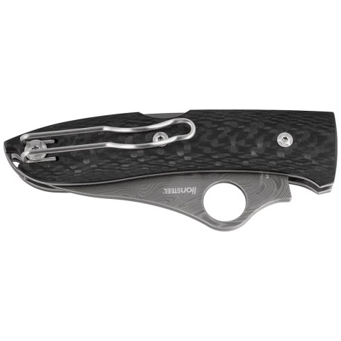 Nóż składany Spyderco SpyOpera Carbon Fiber, Plain Thor Damascus Sprint Run (C255CFPD) Nóż składany Spyderco SpyOpera Carbon Fiber, Plain Thor Damascus Sprint Run (C255CFPD)