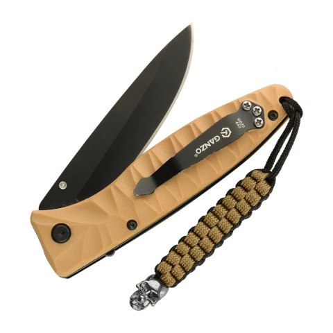 Przywieszka do noża M-Tac Cuboid Skull Black/Coyote paracord (TMLCS-BKCOY) Przywieszka do noża M-Tac Cuboid Skull Black/Coyote paracord (TMLCS-BKCOY)