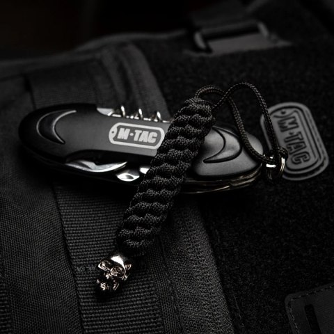 Przywieszka do noża M-Tac Helix Skull Black paracord (TMLHS-BK) Przywieszka do noża M-Tac Helix Skull Black paracord (TMLHS-BK)