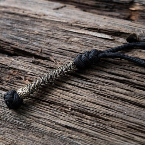 Przywieszka do noża M-Tac Scandinavian Granule Black paracord (TMLSCG-BK)