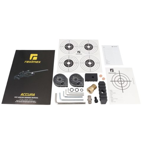 Wiatrówka PCP Reximex Accura W 5.5 mm z tłumikiem Wiatrówka PCP Reximex Accura W 5.5 mm z tłumikiem