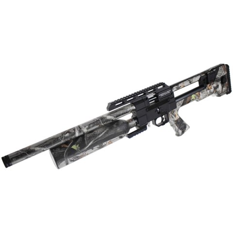 Wiatrówka PCP Reximex Throne Gen 2 G1 Camo 6.35 mm z regulatorem i tłumikiem Wiatrówka PCP Reximex Throne Gen 2 G1 Camo 6.35 mm z regulatorem i tłumikiem