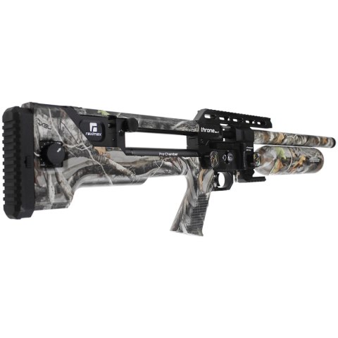Wiatrówka PCP Reximex Throne Gen 2 G1 Camo 6.35 mm z regulatorem i tłumikiem Wiatrówka PCP Reximex Throne Gen 2 G1 Camo 6.35 mm z regulatorem i tłumikiem