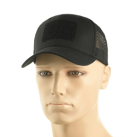 Czapka z daszkiem M-Tac Mesh Flex Rip-Stop z Velcro, Black (40570002)
